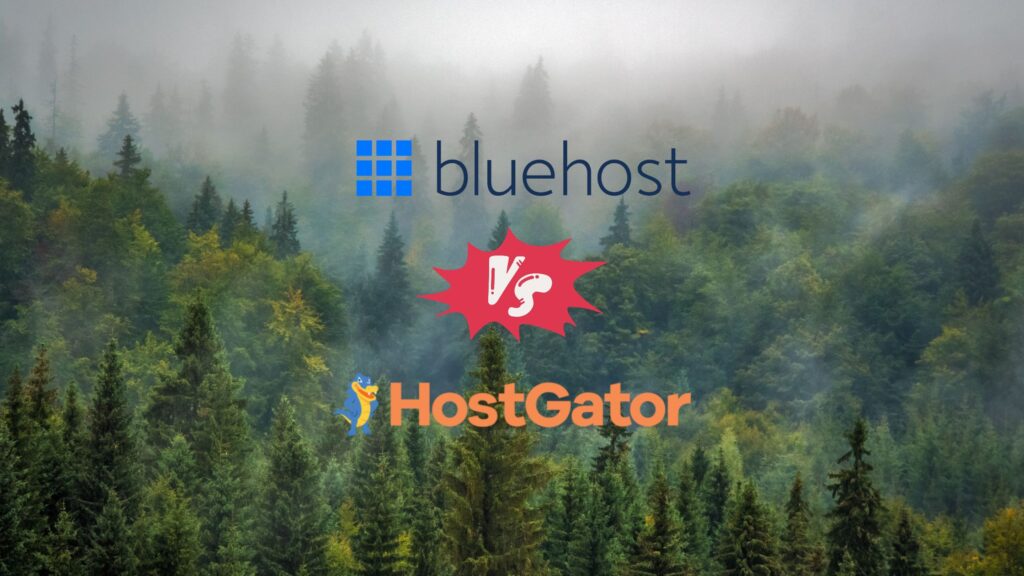 Bluehost vs Hostgator comparison